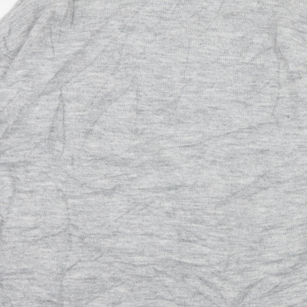 Avenue Womens Grey  Knit Pullover Jumper Size S  - Sparkle Season