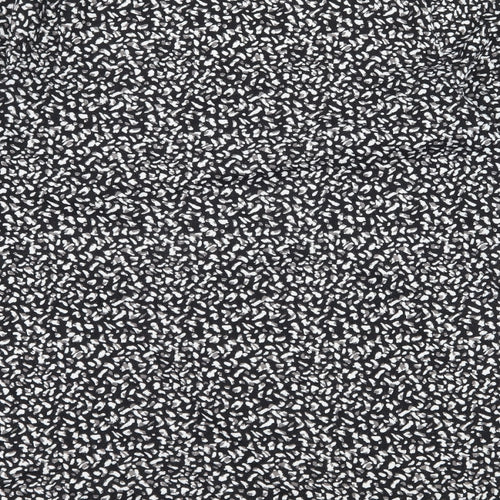 Marks and Spencer Womens Black Polka Dot Jersey Basic T-Shirt Size 18