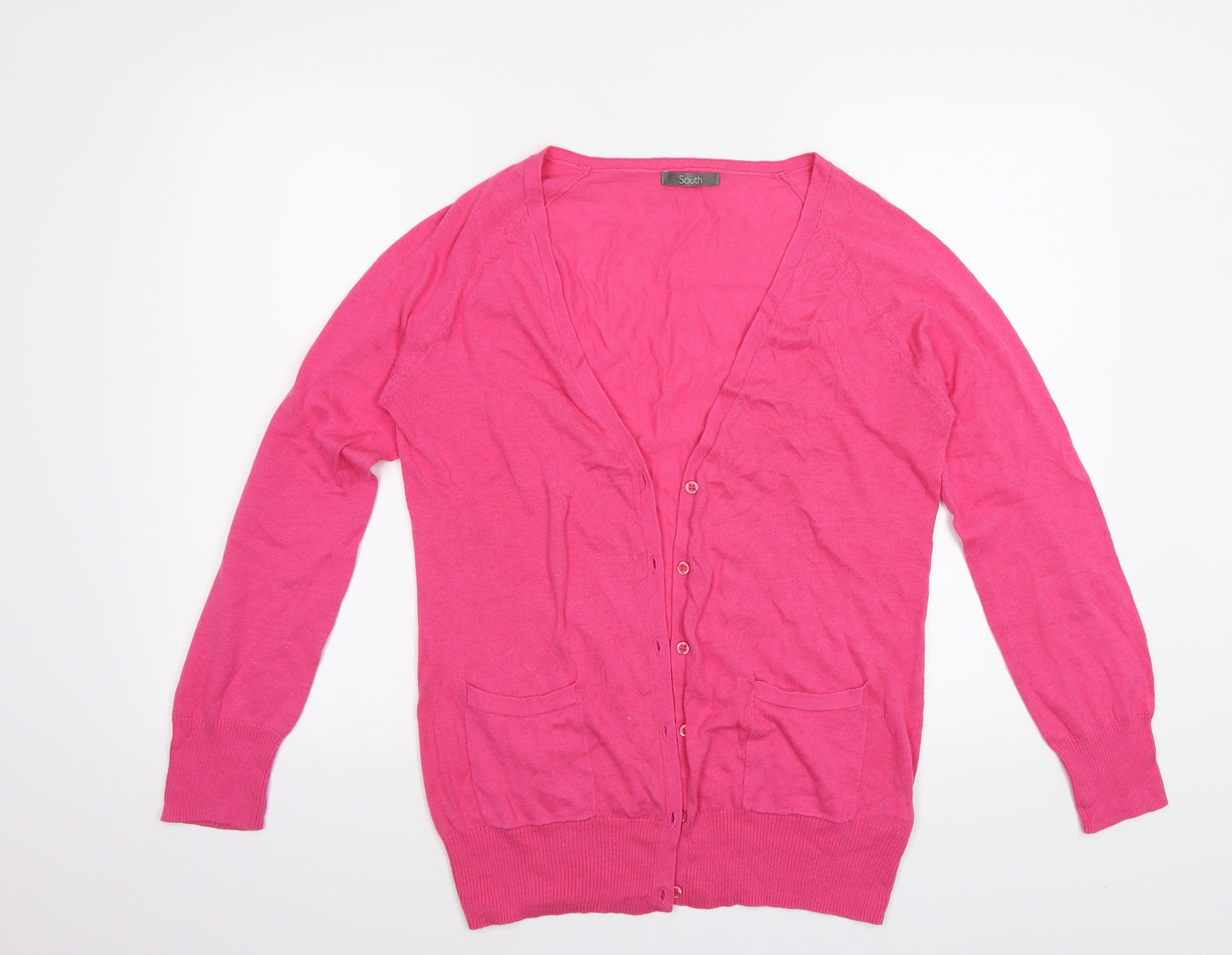 South Womens Pink   Cardigan Jumper Size 12