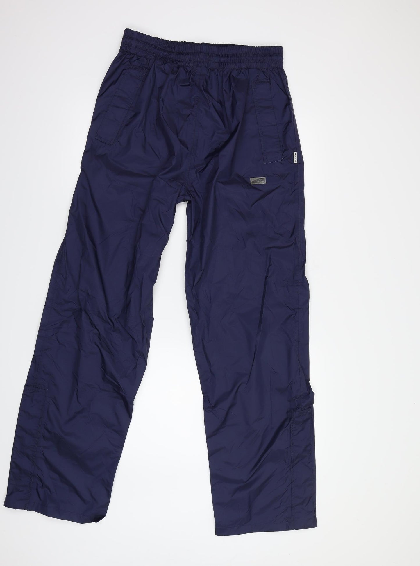 Tresspass Mens Blue   Rain Trousers Trousers Size XL