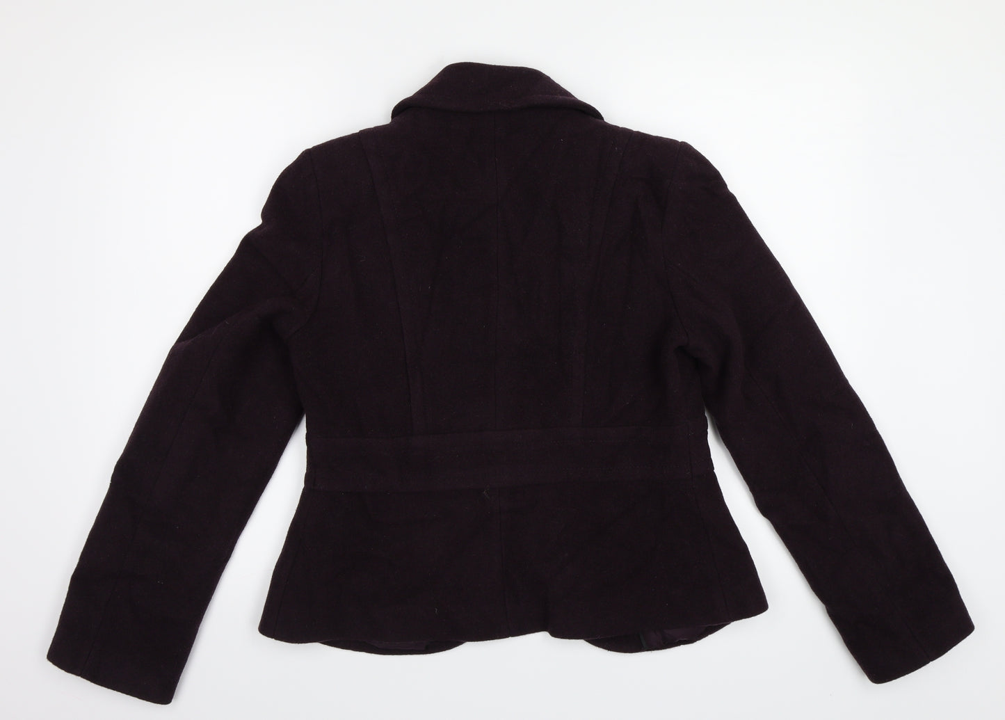 Marks and Spencer Womens Purple   Jacket Coat Size 10