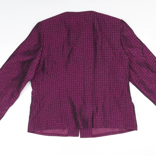 Eastex Womens Purple   Cardigan Jumper Size 16