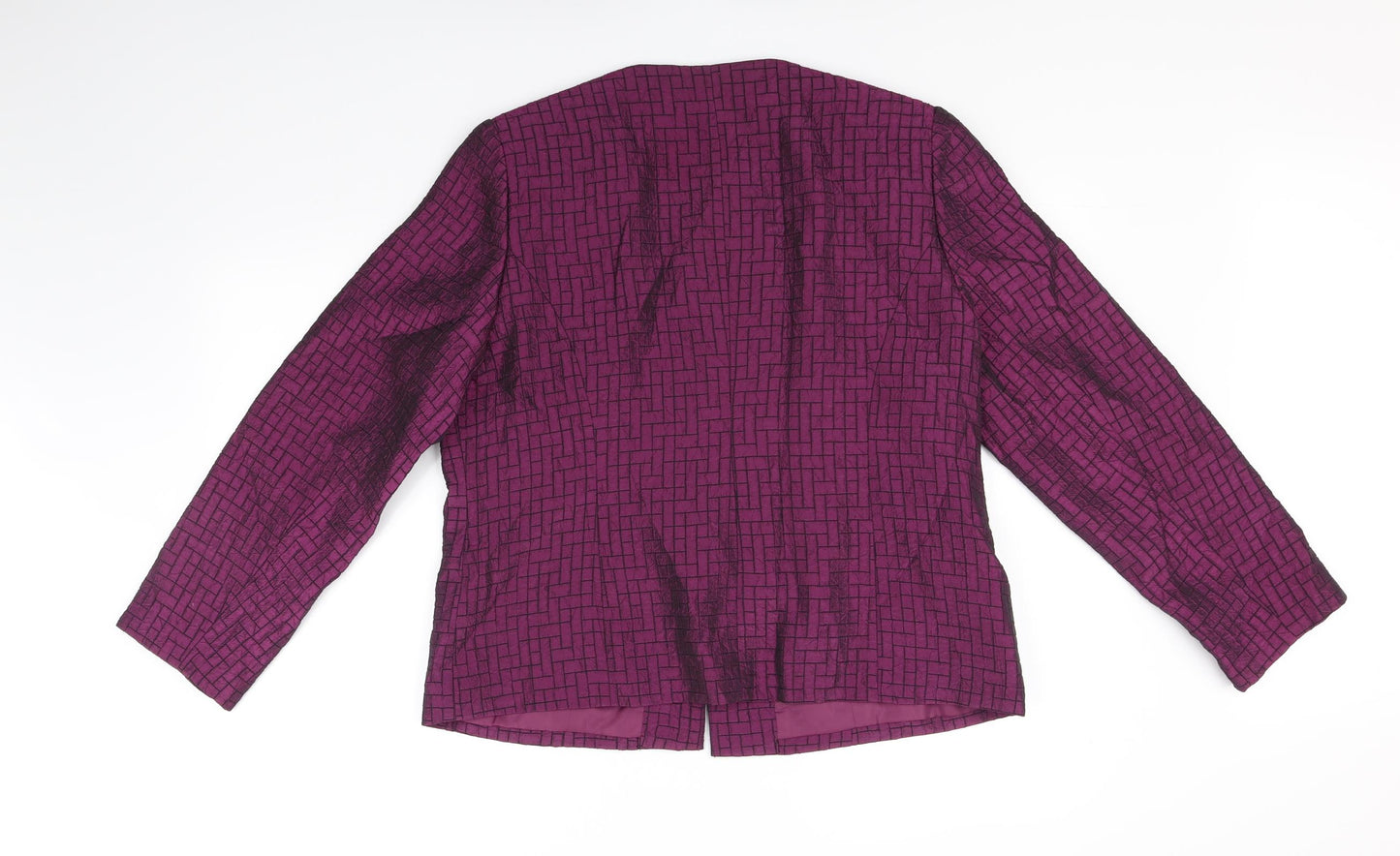 Eastex Womens Purple   Cardigan Jumper Size 16