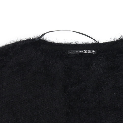 Atmosphere Womens Black   Cardigan Hoodie Size 8