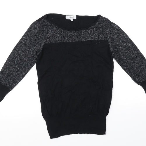 NEXT Womens Black   Pullover Jumper Size 8