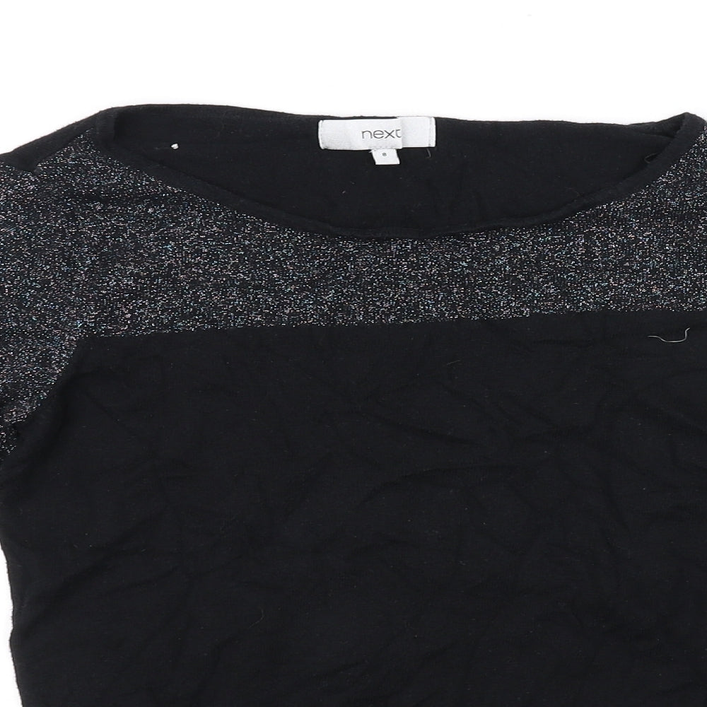 NEXT Womens Black   Pullover Jumper Size 8