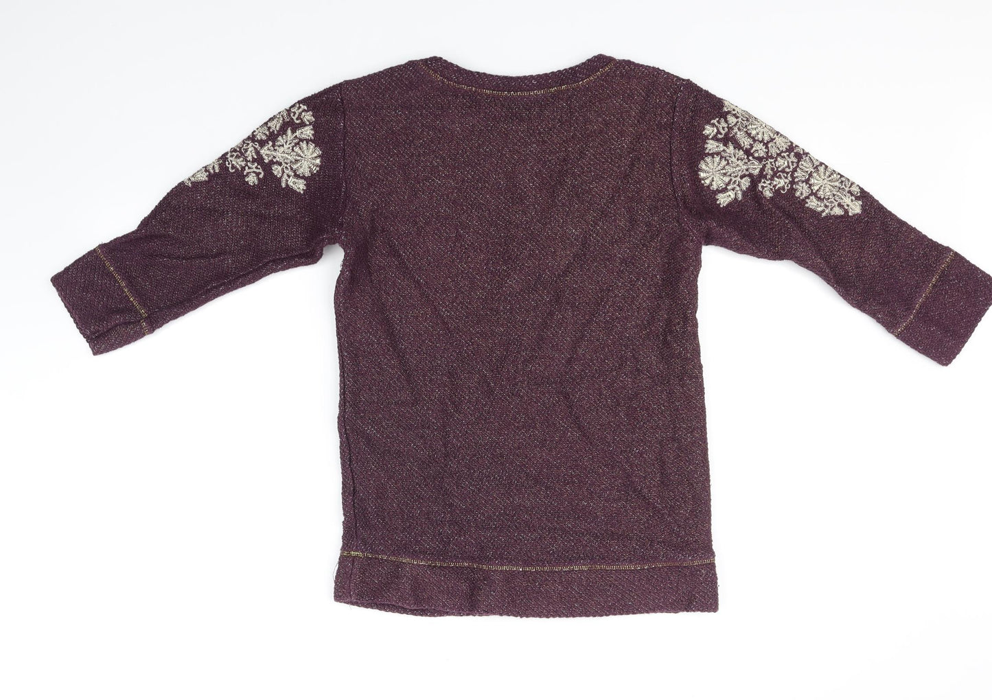 Dorothy Perkins Womens Purple   Pullover Jumper Size 10