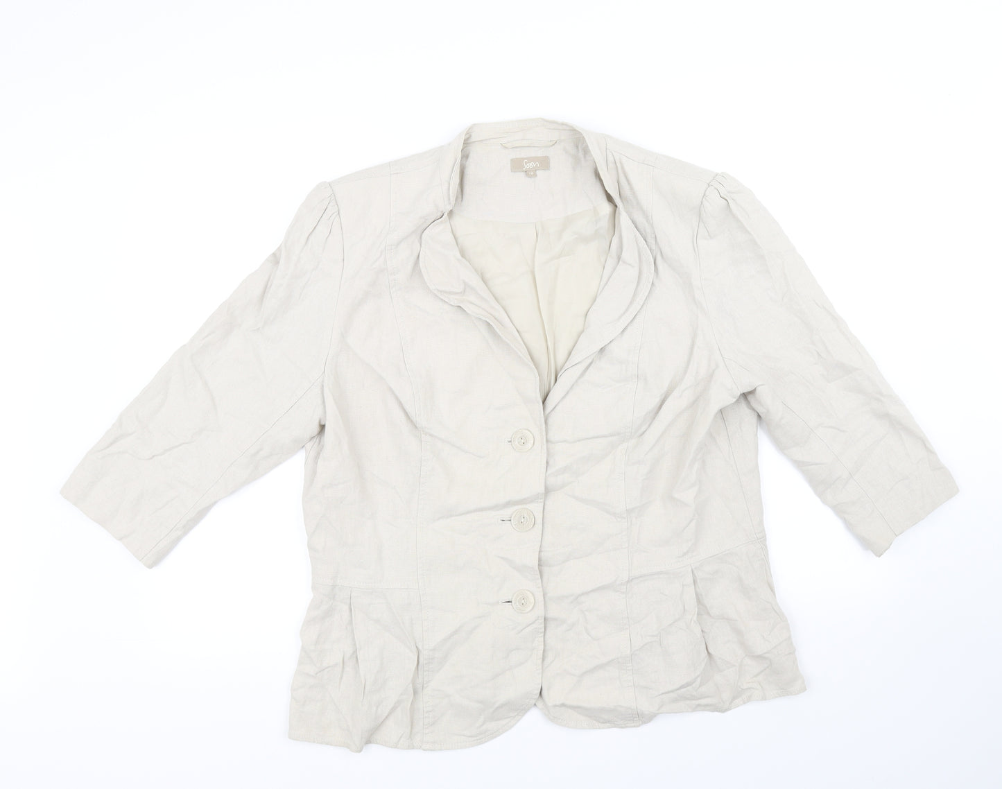 Soon Womens Beige   Jacket  Size 10
