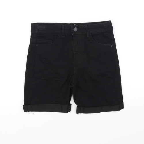 pep&co Girls Black   Hot Pants Shorts Size 6-7 Years