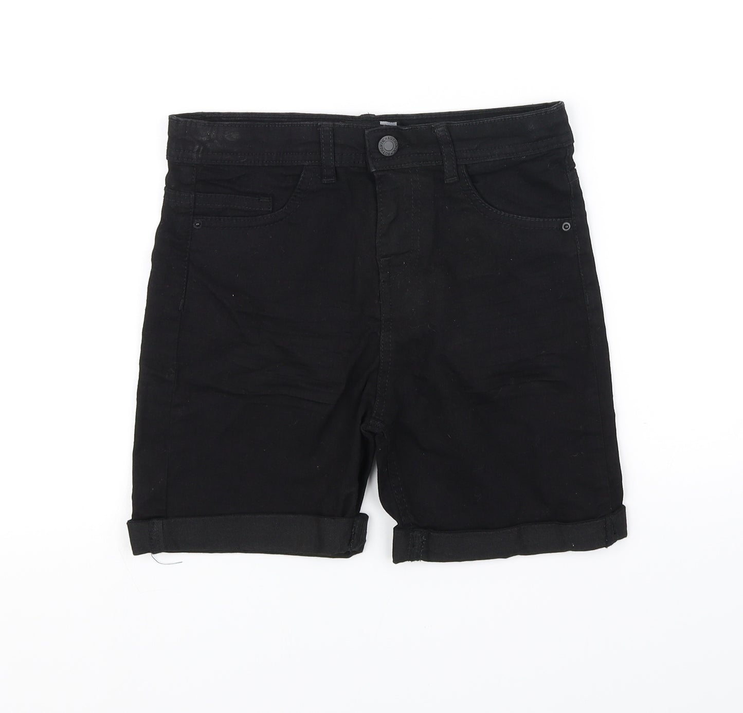 pep&co Girls Black   Hot Pants Shorts Size 6-7 Years