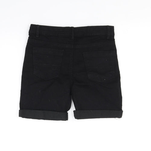 pep&co Girls Black   Hot Pants Shorts Size 6-7 Years