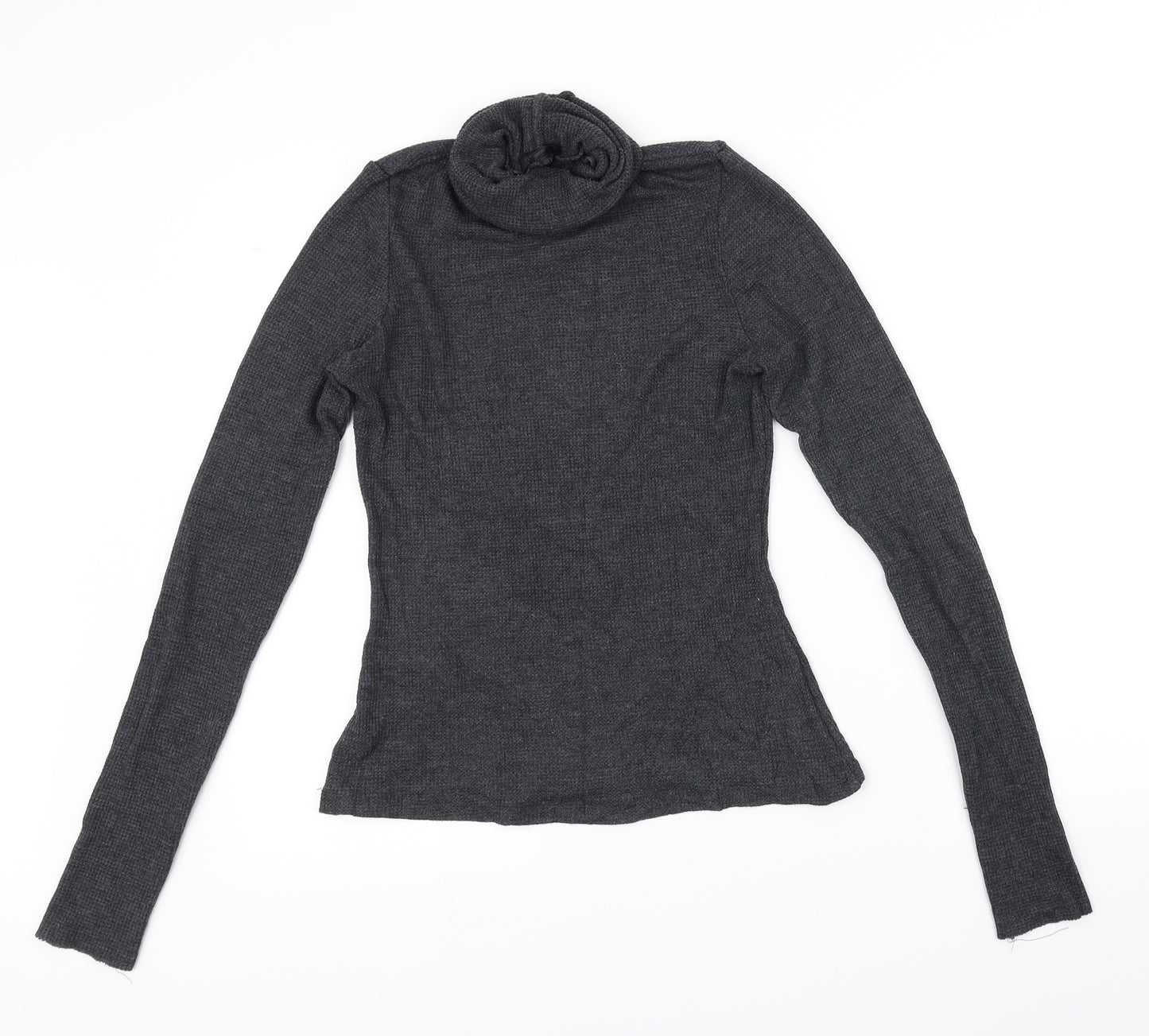 The Range Womens Grey   Basic T-Shirt Size L