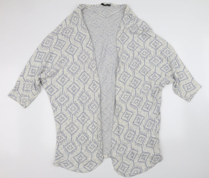 Atmosphere Womens White Cardigan Jumper Size L