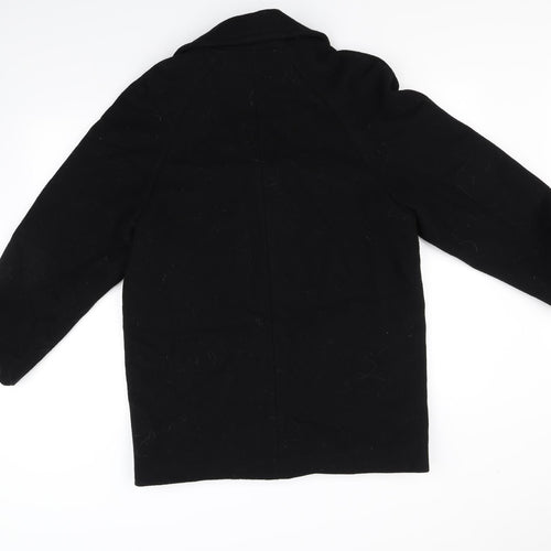 Preworn Womens Black   Jacket Coat Size 16
