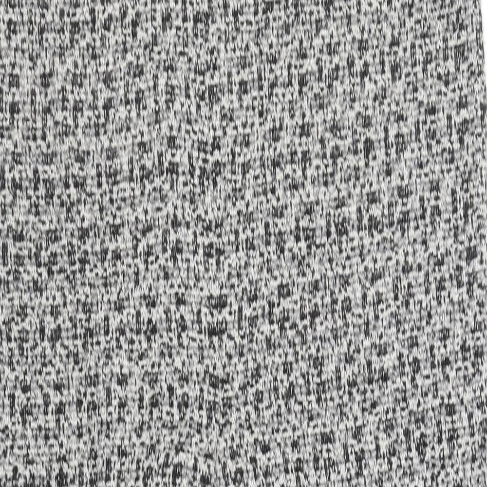 M&S Collection Womens Grey   Flare Skirt Size 12