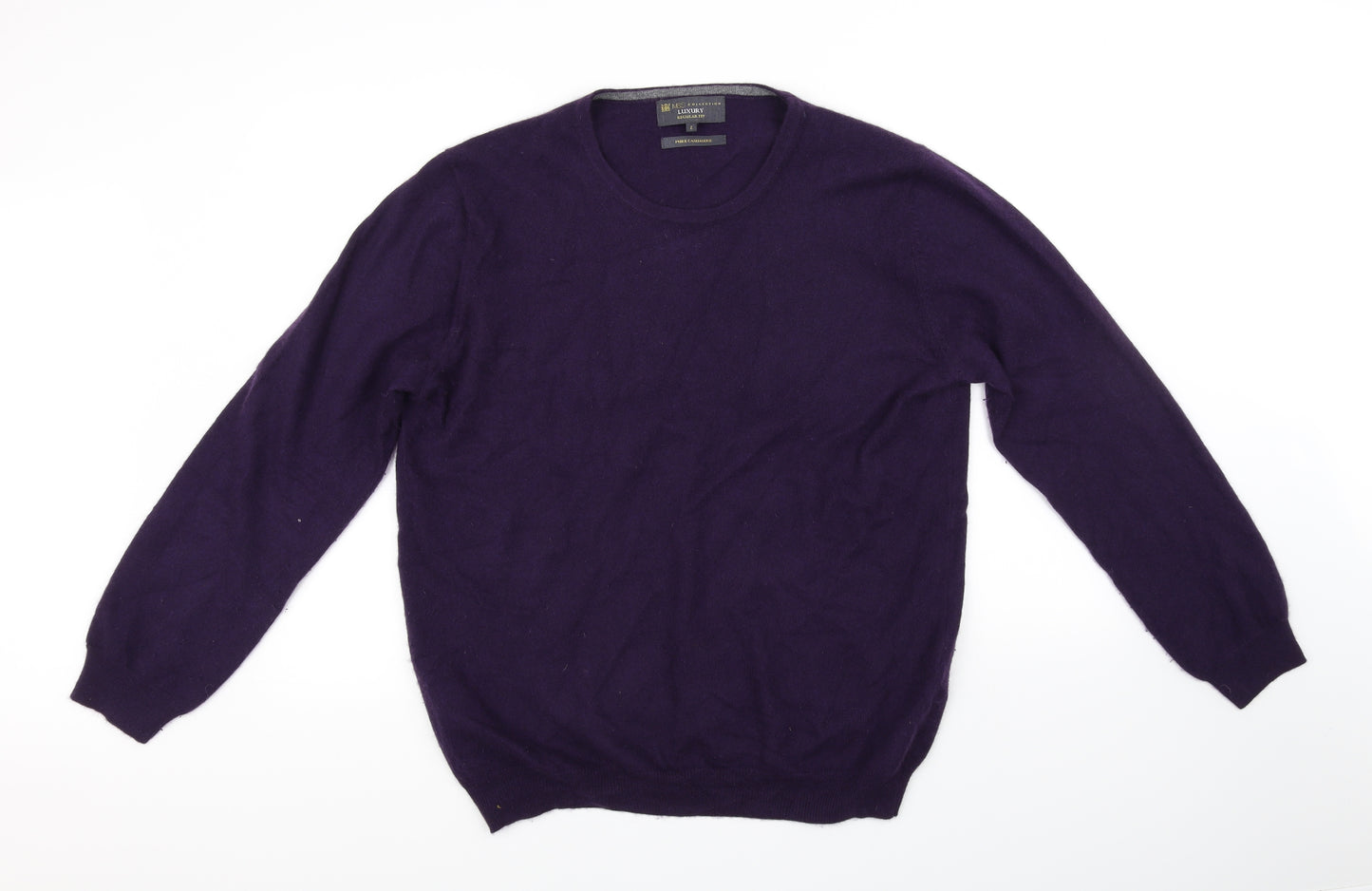 M&S Collection Womens Purple   Pullover Jumper Size L