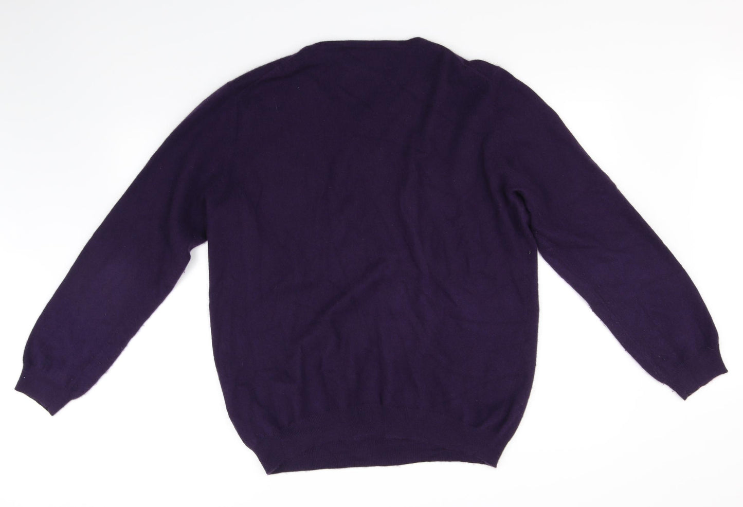 M&S Collection Womens Purple   Pullover Jumper Size L
