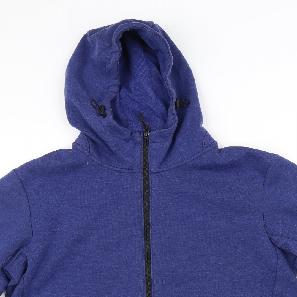 Preworn Womens Blue   Full Zip Jumper Size M