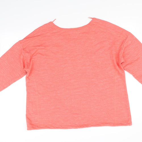 NX Sport Womens Orange   Pullover Jumper Size 18