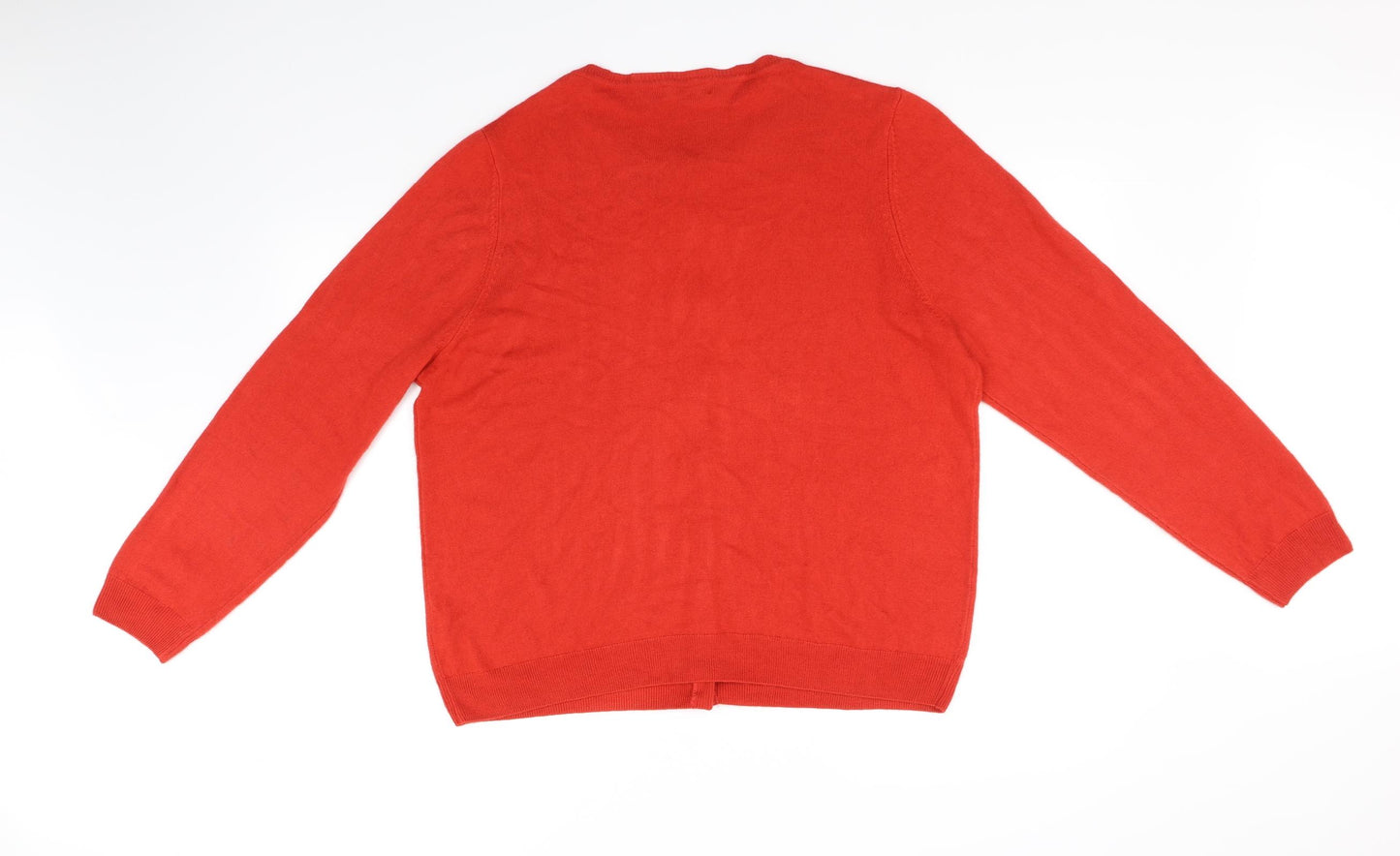 Classic Womens Orange   Pullover Jumper Size 20