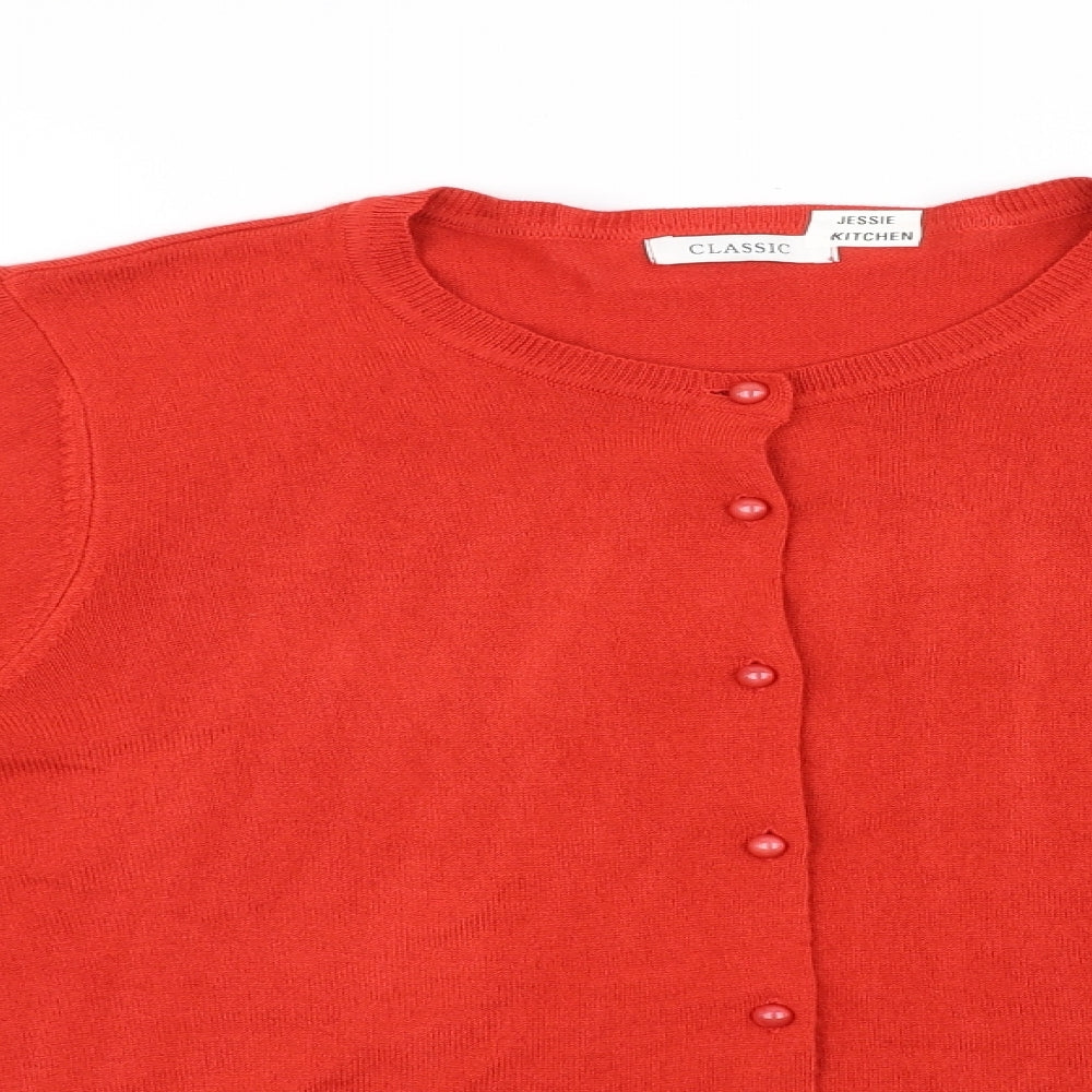 Classic Womens Orange   Pullover Jumper Size 20