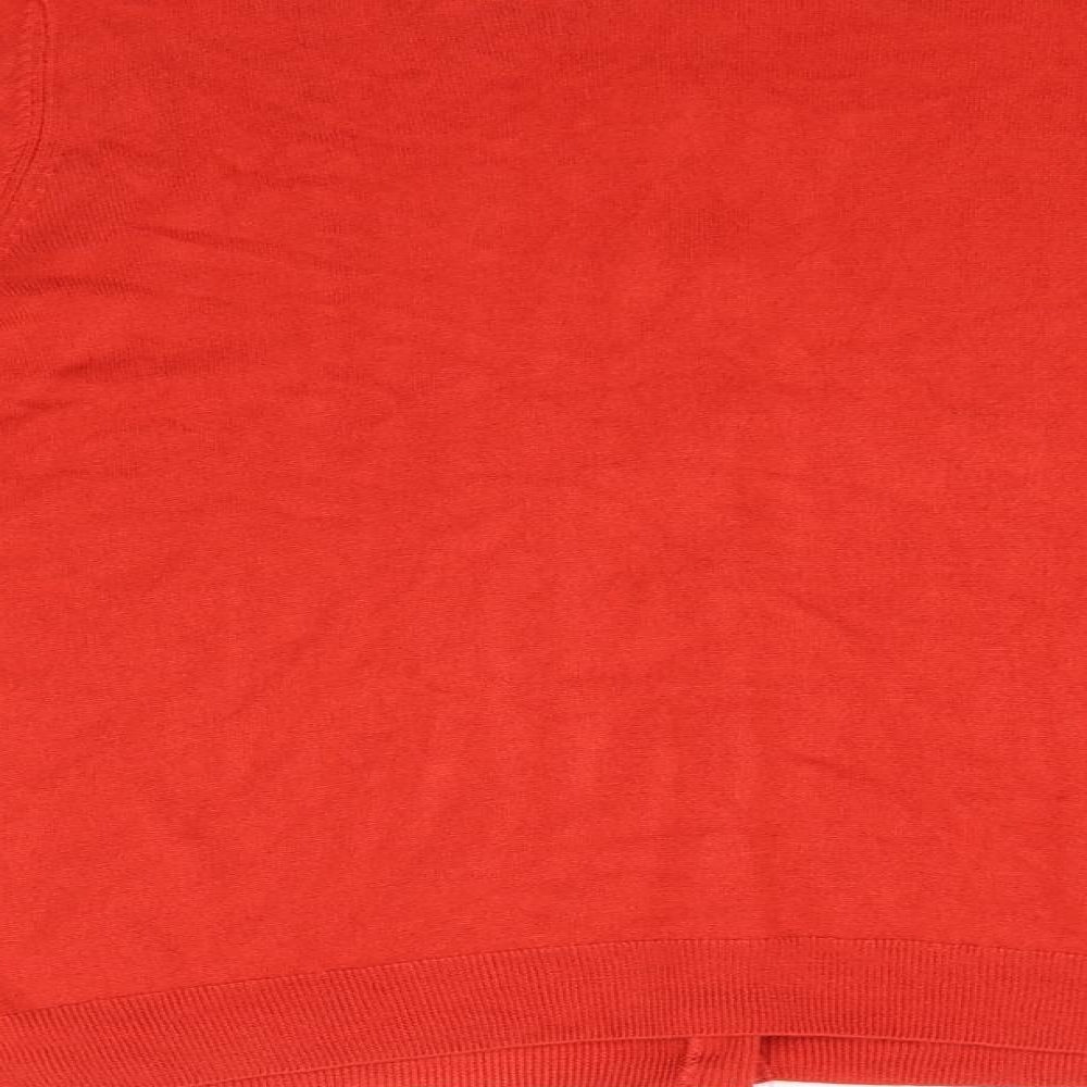 Classic Womens Orange   Pullover Jumper Size 20