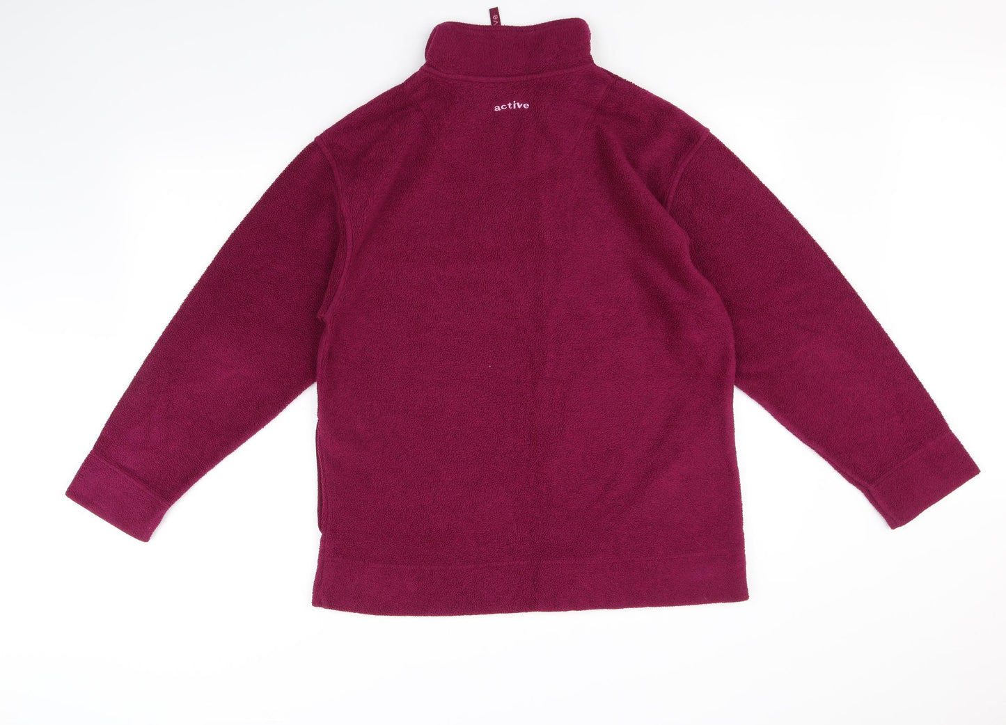 Active Womens Purple   Pullover Hoodie Size 10