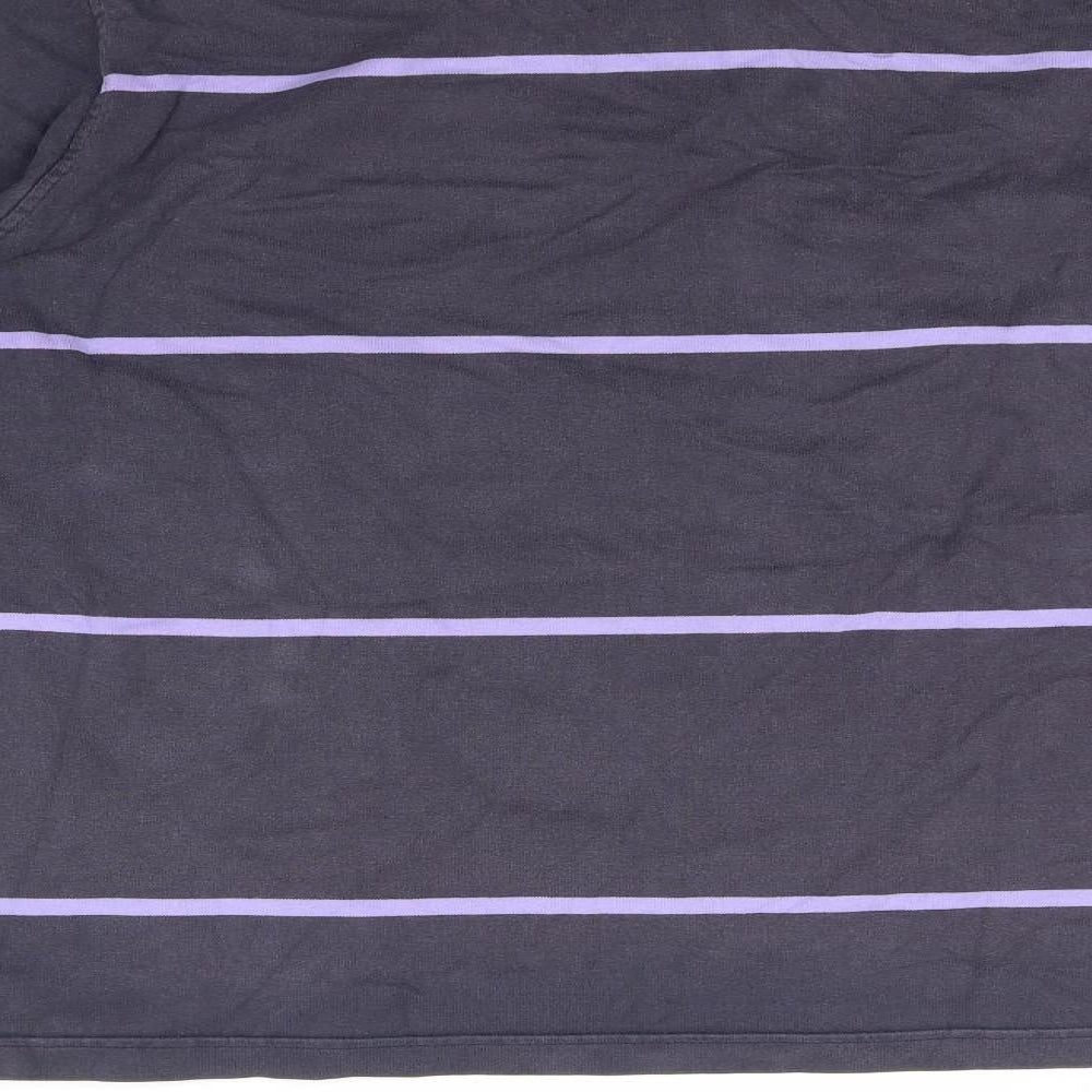Blue Harbour Mens Blue Striped  Pullover Jumper Size XL