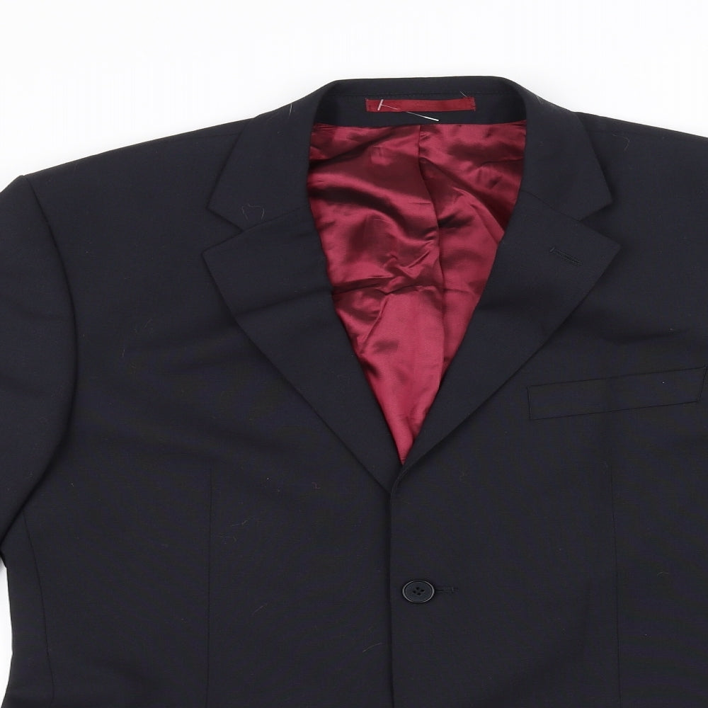 Burton Mens Black   Jacket Blazer Size 50