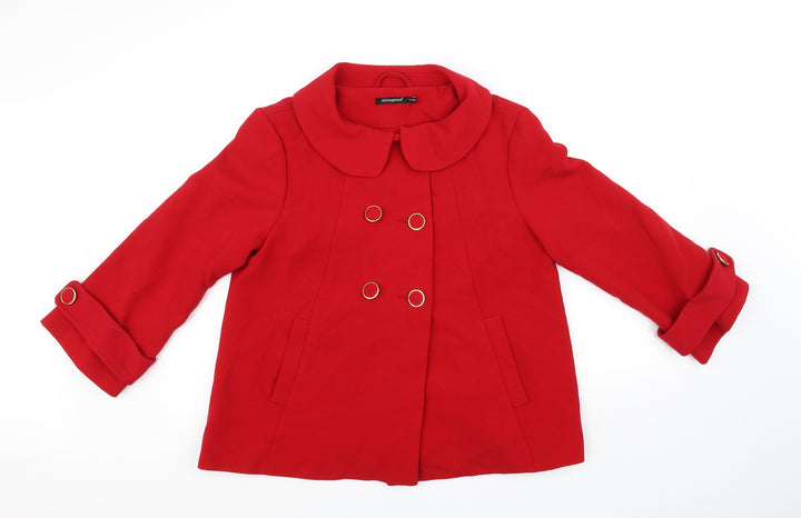 Atmosphere Womens Red   Jacket  Size 12