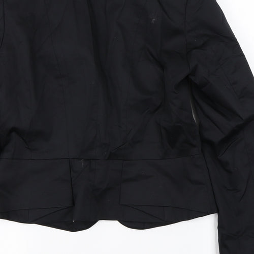 H&M Womens Black   Jacket Blazer Size 8