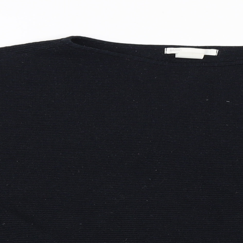 H&M Womens Black   Pullover Jumper Size S