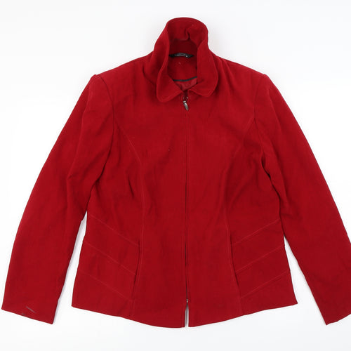 BM  Womens Red   Jacket Coat Size 14