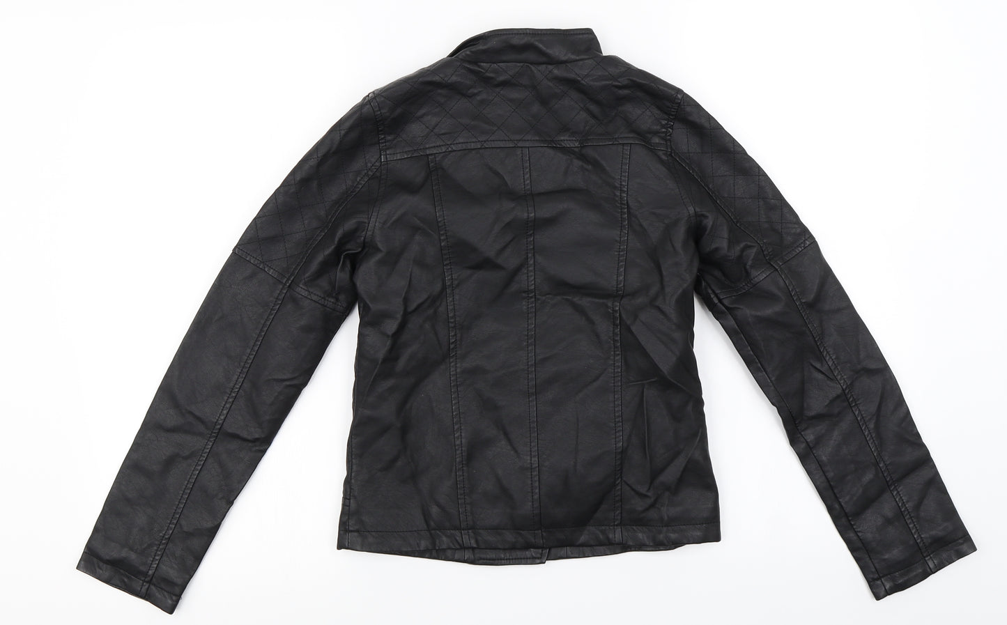 Miss Evie   Girls Black   Jacket Coat Size 11-12 Years