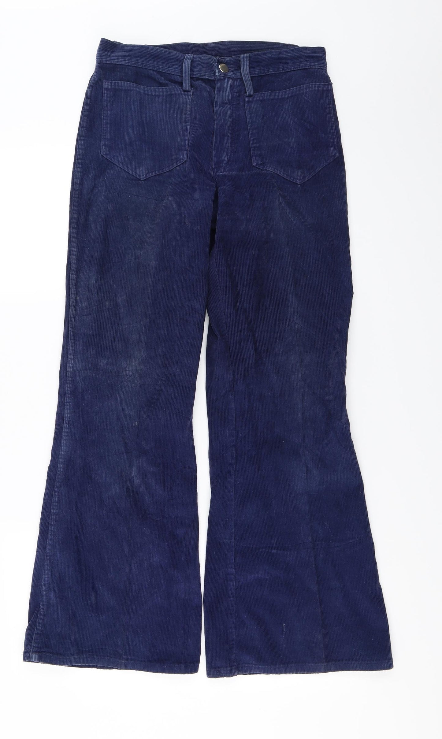 Preworn Womens Blue   Flared Jeans Size 12 L28 in