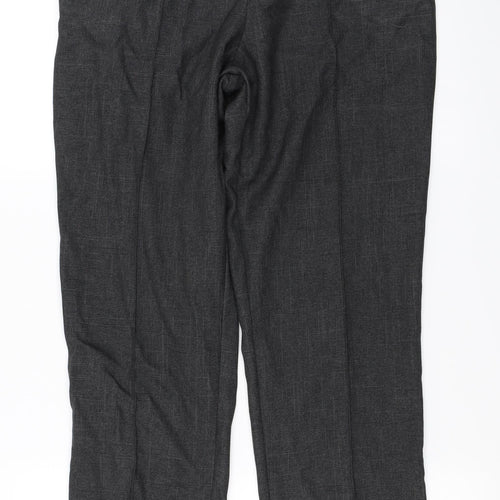Marks and Spencer Womens Grey   Trousers  Size 12 L26 in