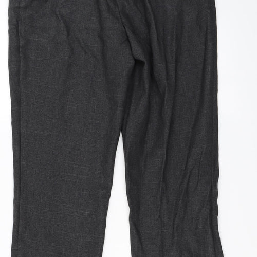 Marks and Spencer Womens Grey   Trousers  Size 12 L26 in