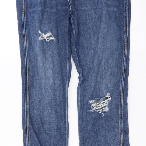 Zara Womens Blue   Straight Jeans Size 28 in L24 in