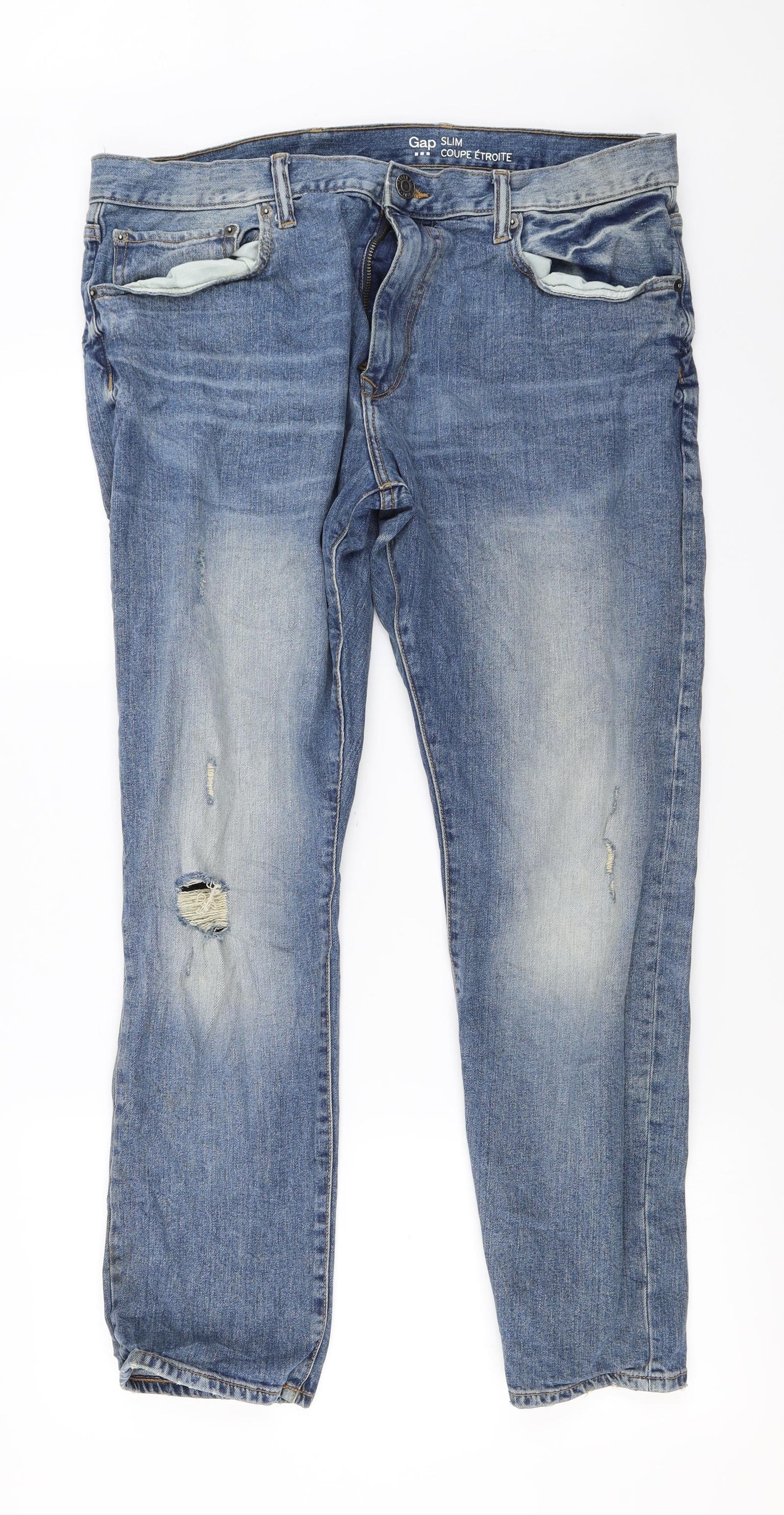 Gap Mens Blue   Straight Jeans Size 38 in L28 in