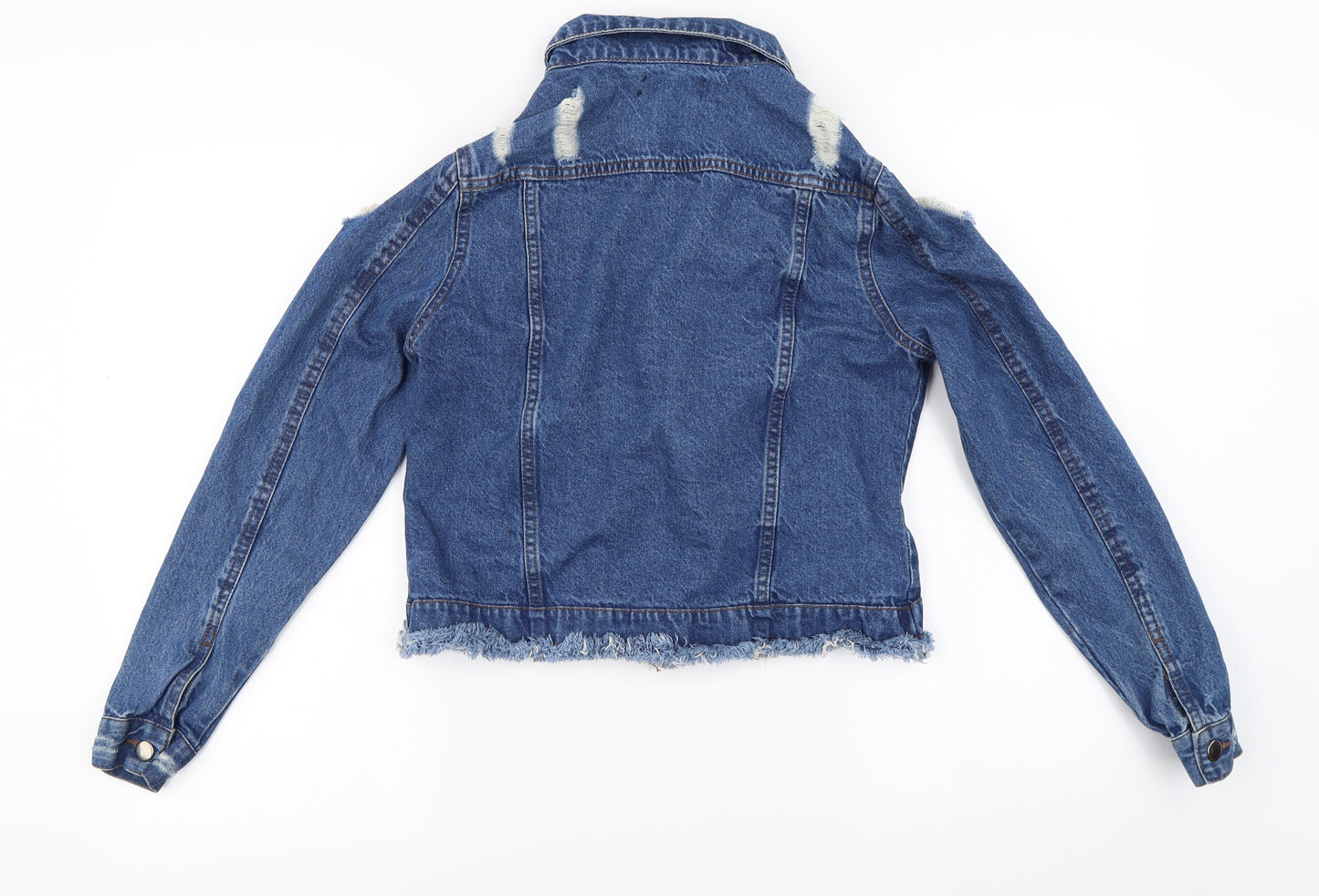 Select Womens Blue   Jacket Coat Size 12