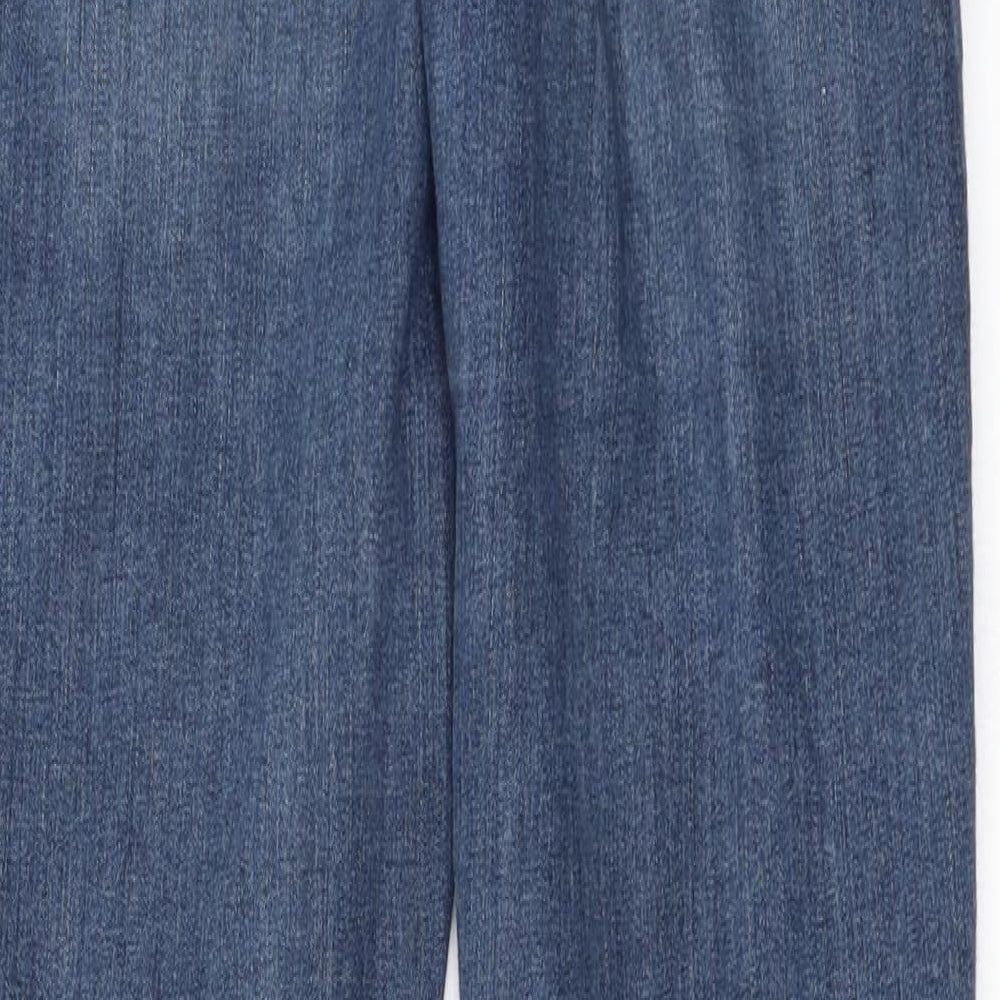 Topshop Womens Blue   Skinny Jeans Size 28 in L32 in