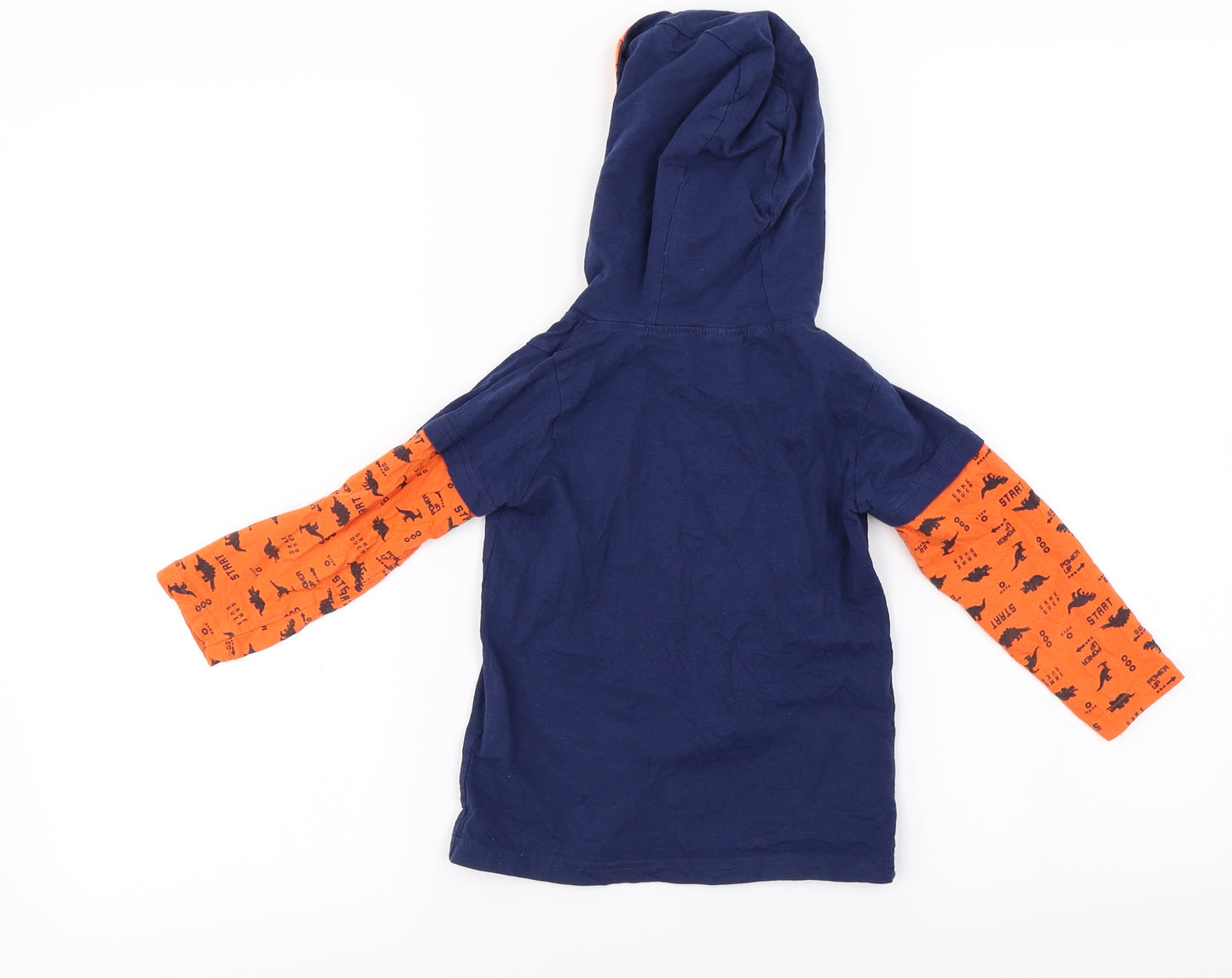 KIKI&KOKO Boys Blue   Basic T-Shirt Size 3-4 Years