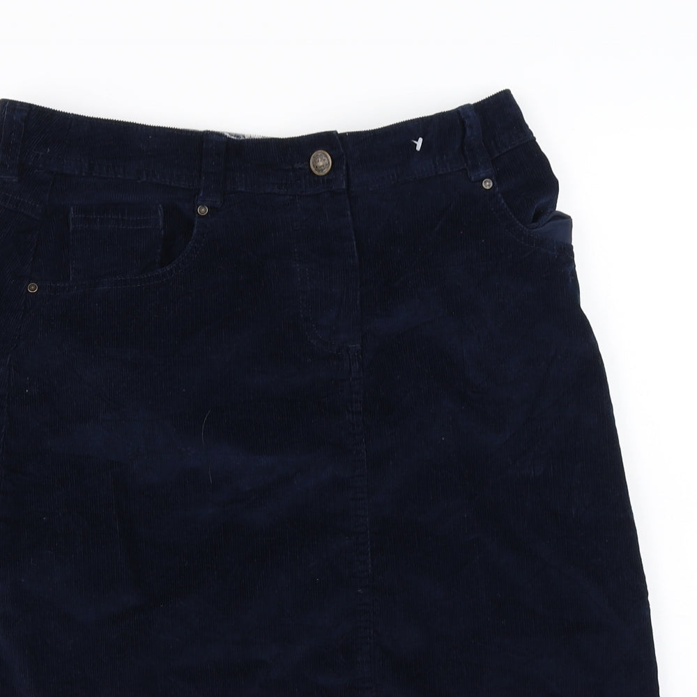 Mantaray  Womens Blue   A-Line Skirt Size 10