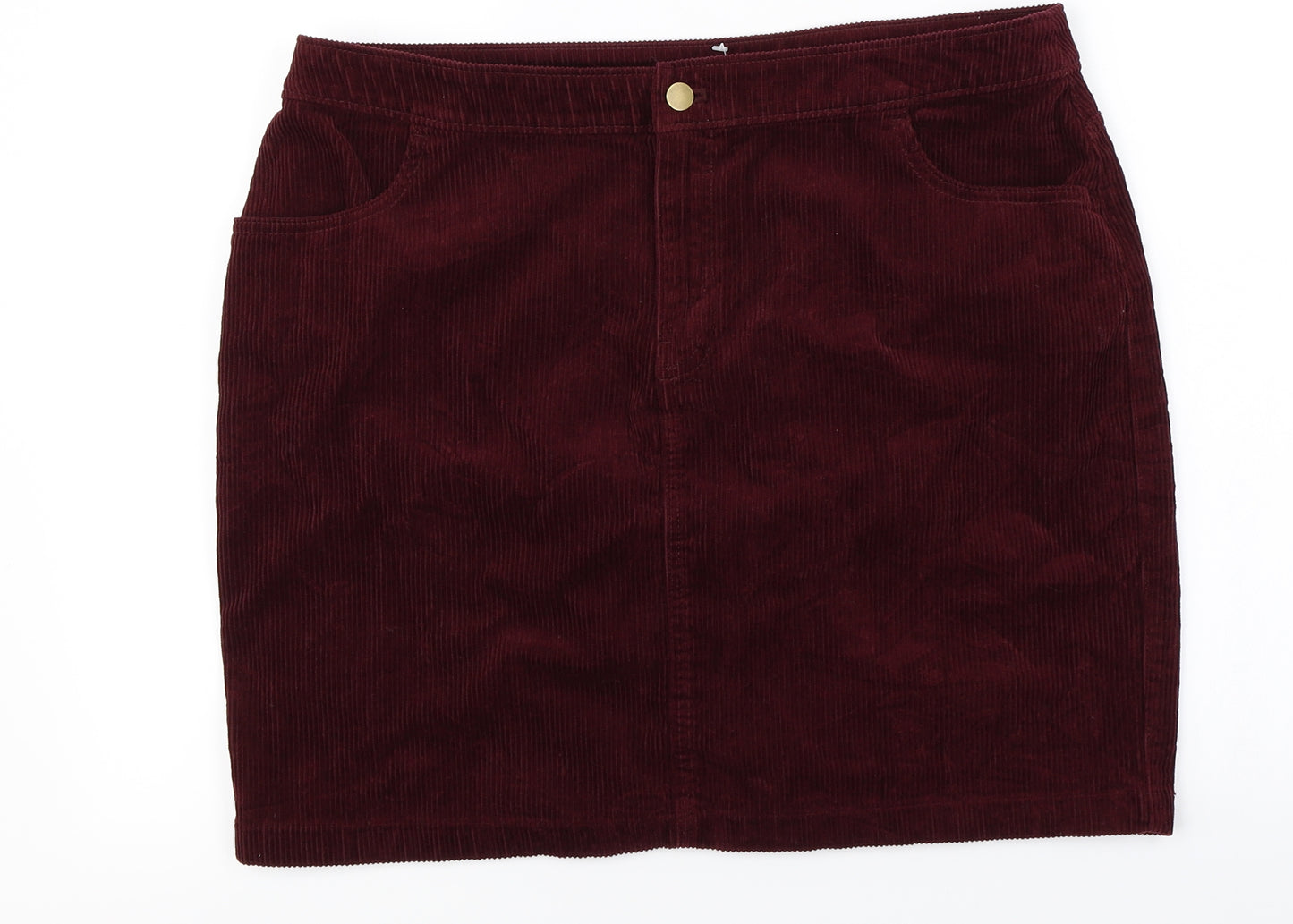 TU Womens Purple   A-Line Skirt Size 16