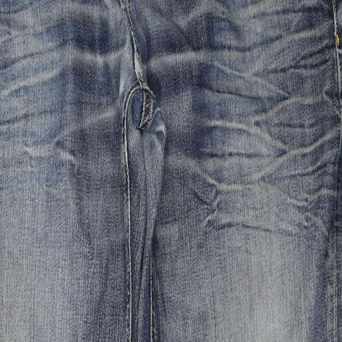 River Island Mens Blue   Straight Jeans Size 34 in L32 in