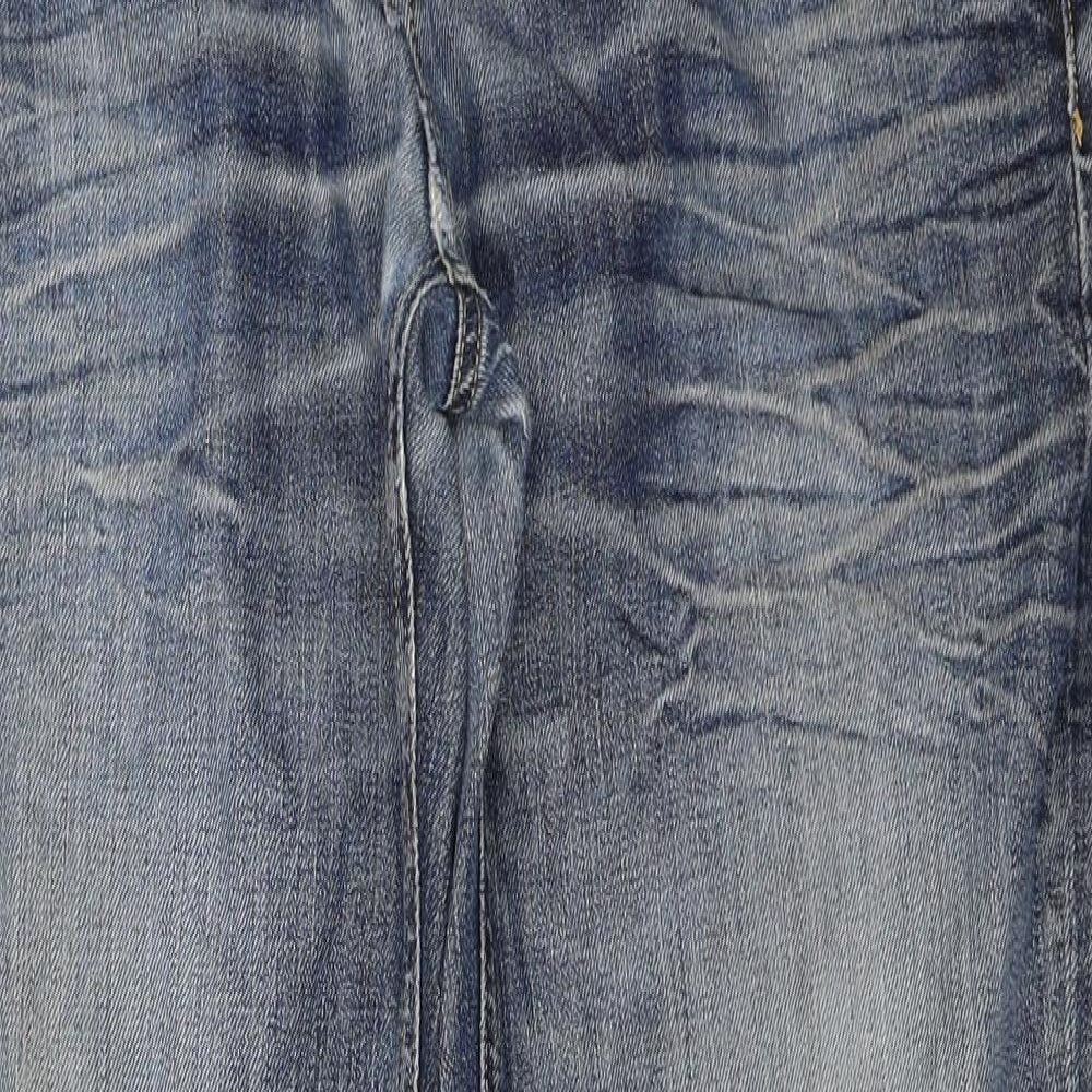 River Island Mens Blue   Straight Jeans Size 34 in L32 in