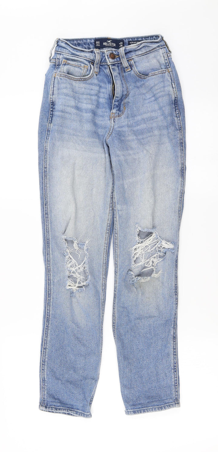 Hollister Womens Blue Skinny Jeans Size 23 in L25 in