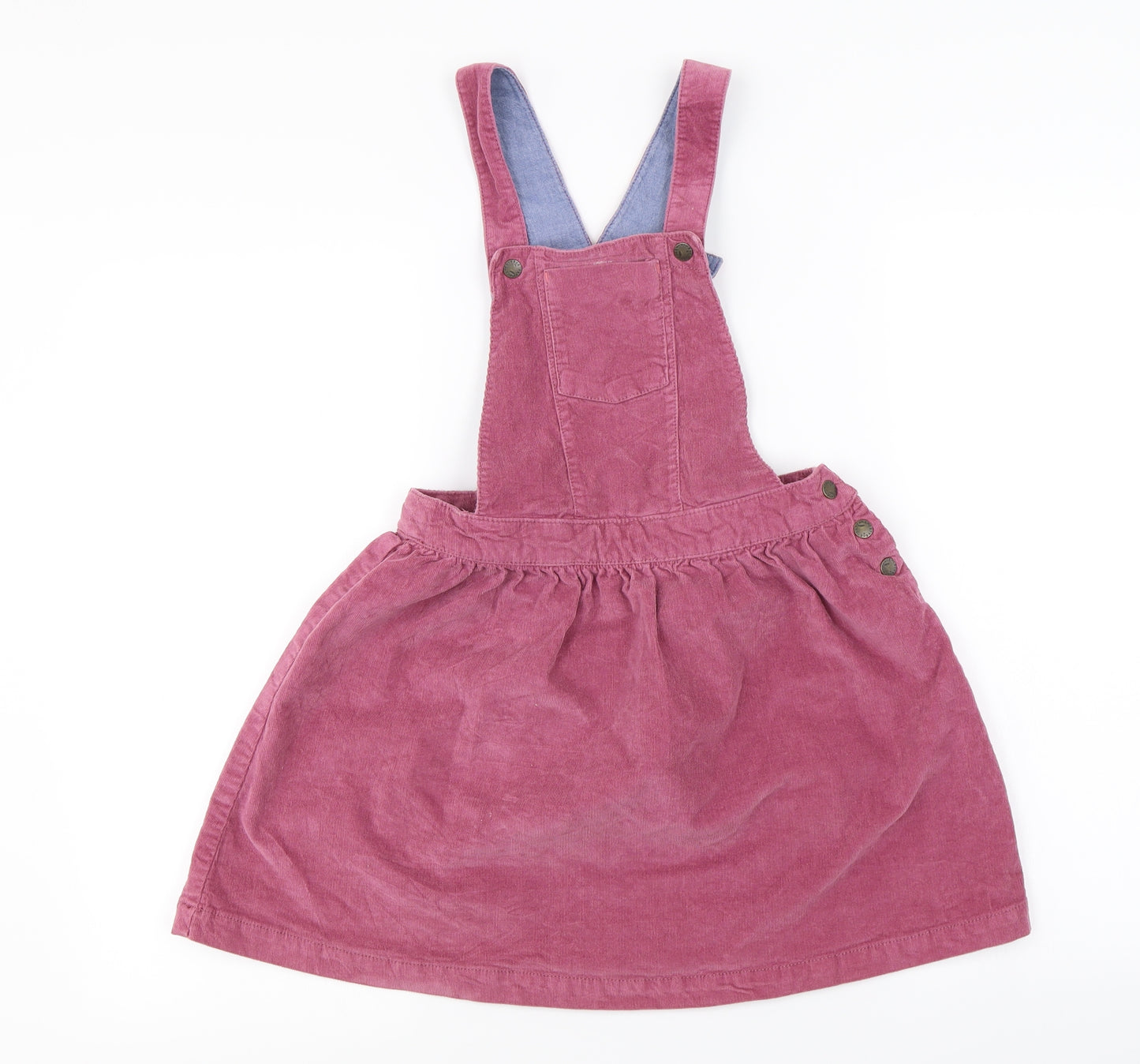 Fat Face Girls Pink   Dungaree One-Piece Size 10-11 Years