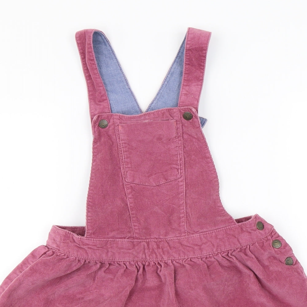 Fat Face Girls Pink   Dungaree One-Piece Size 10-11 Years