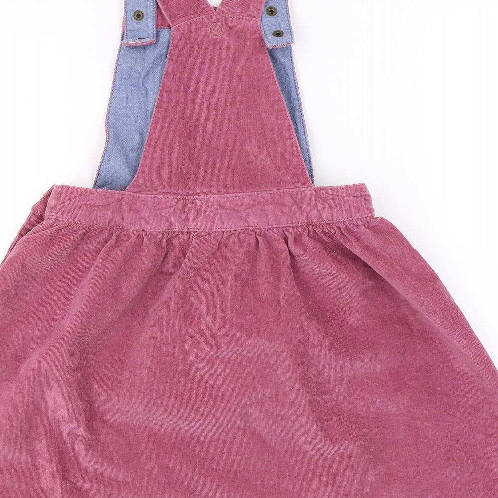 Fat Face Girls Pink   Dungaree One-Piece Size 10-11 Years